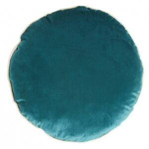 Coussin rond velours Canard