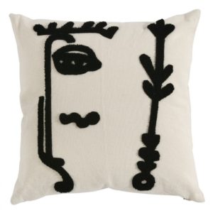 coussin visage Antique